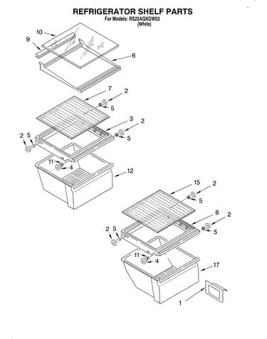 Refrigerator shelf