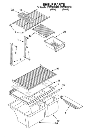 Shelf/optional