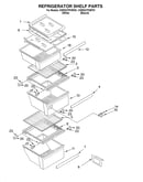 Refrigerator shelf