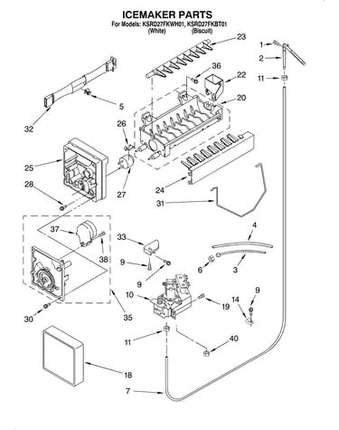 Ice maker/optional