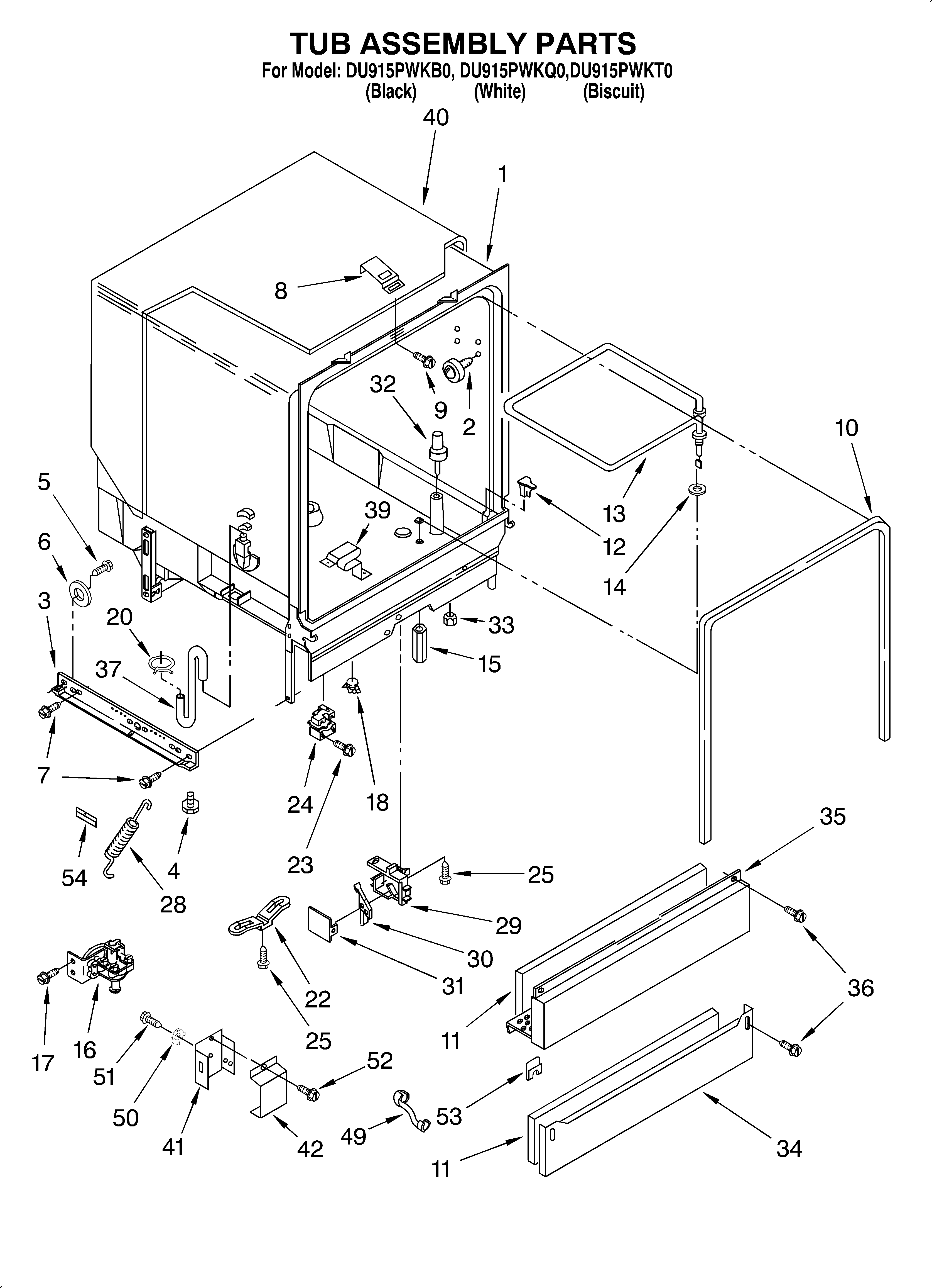 Tub assembly