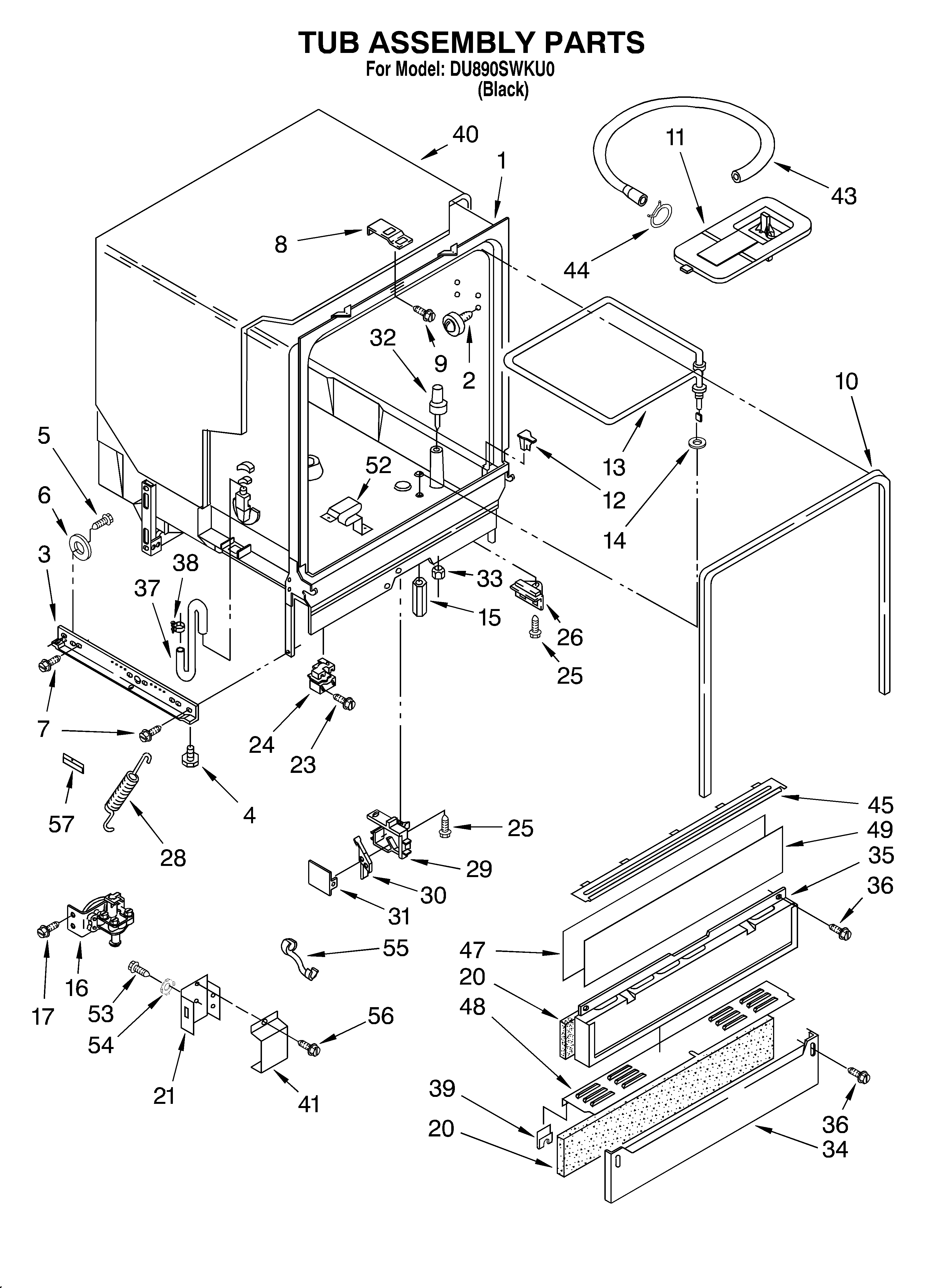 Tub assembly