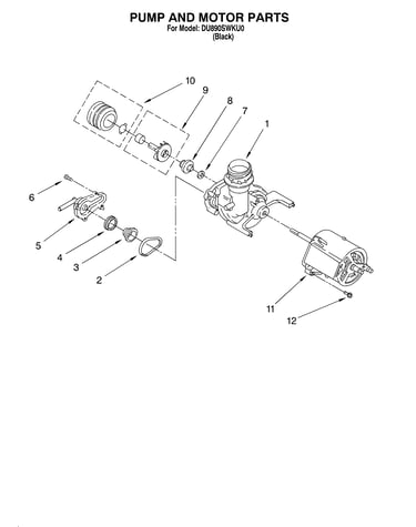 Pump and motor