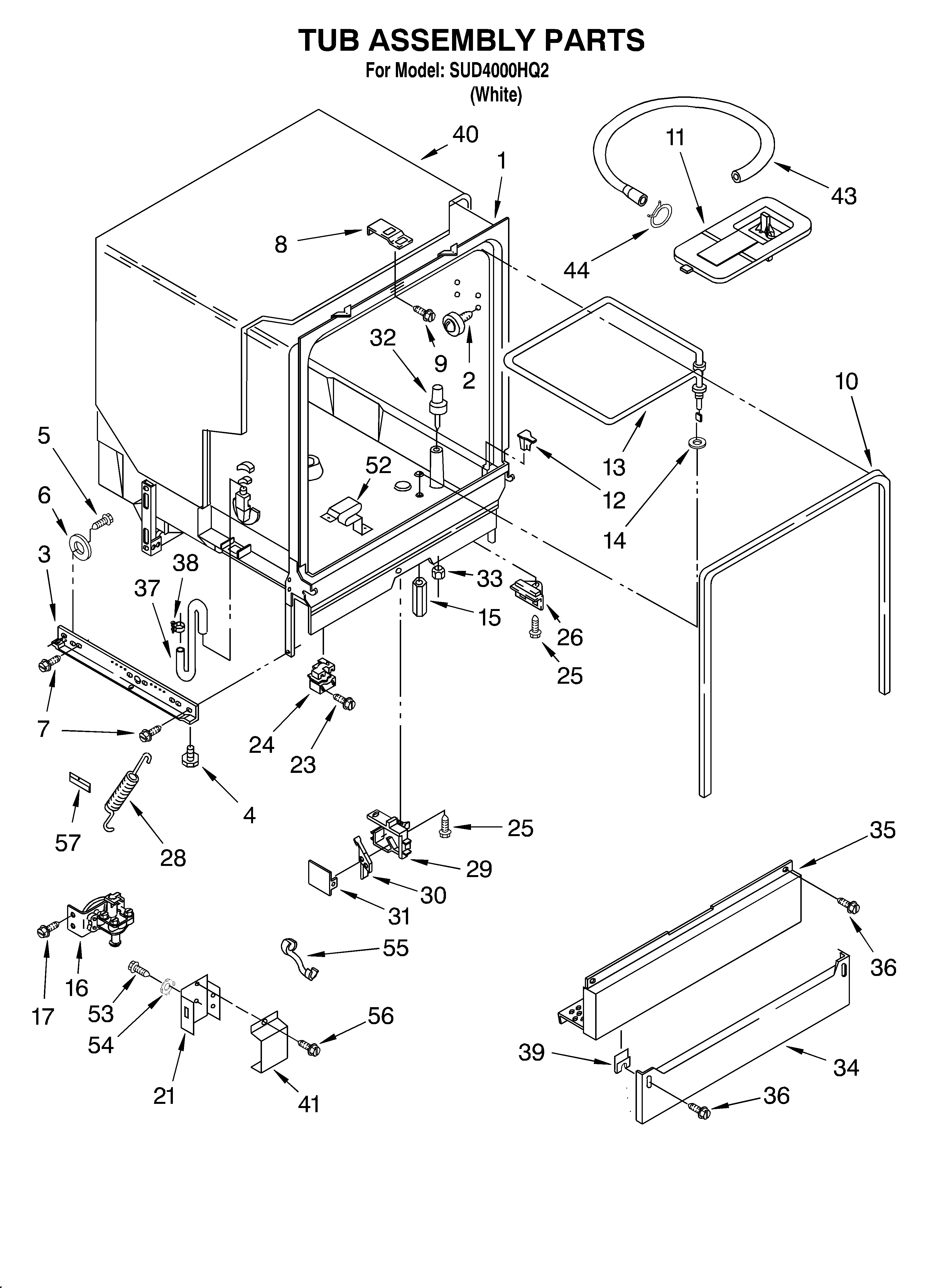 Tub assembly