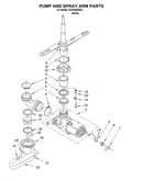 Pump and sprayarm