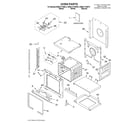 KitchenAid KEBC177HBL3 oven/literature diagram