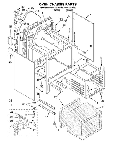 Oven chassis