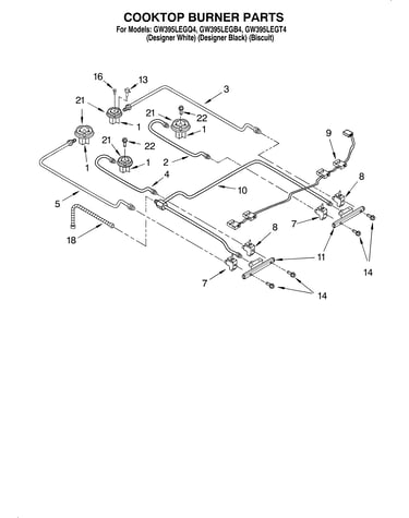Cooktop burner