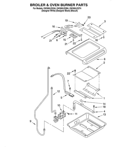 Broiler and oven burner