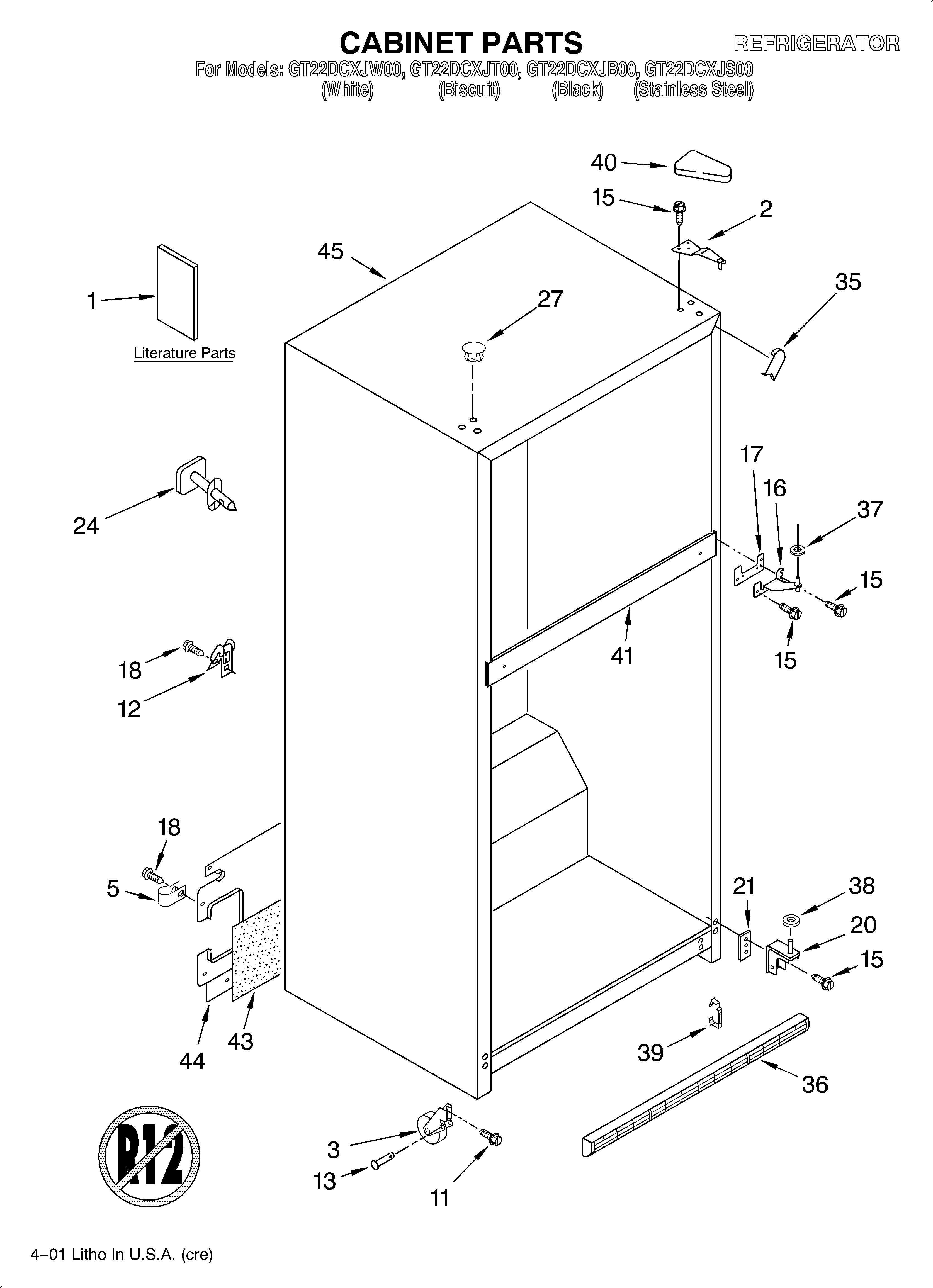 Cabinet/literature