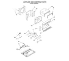 Whirlpool ACM492XK0 air flow and control diagram