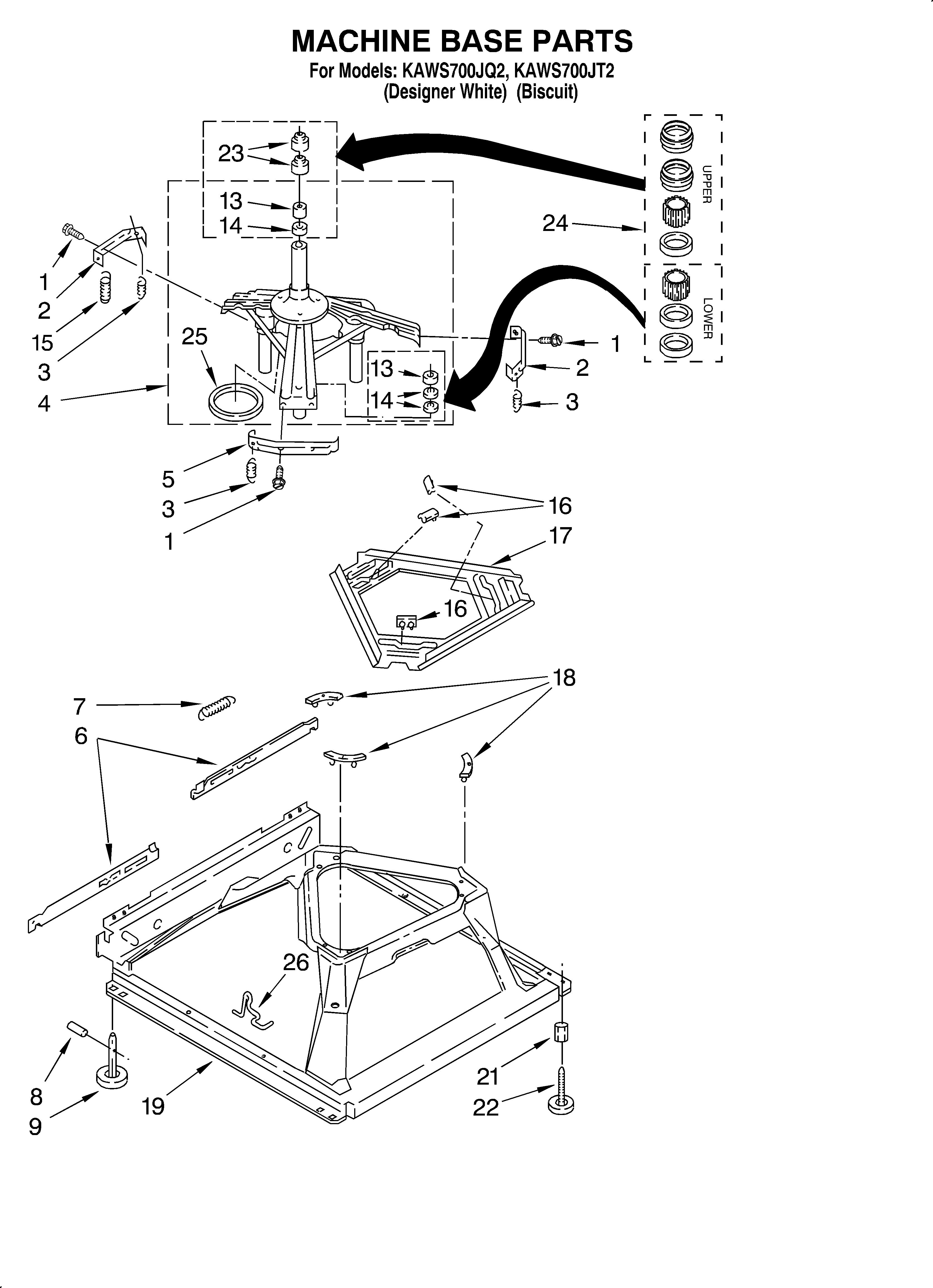 Machine base
