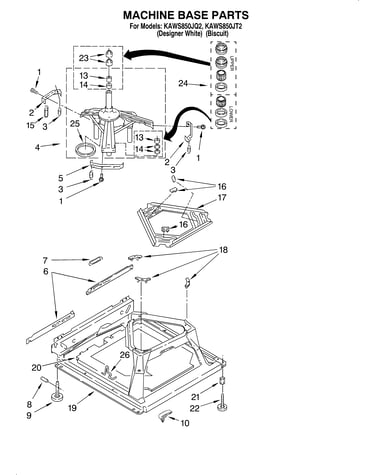 Machine base