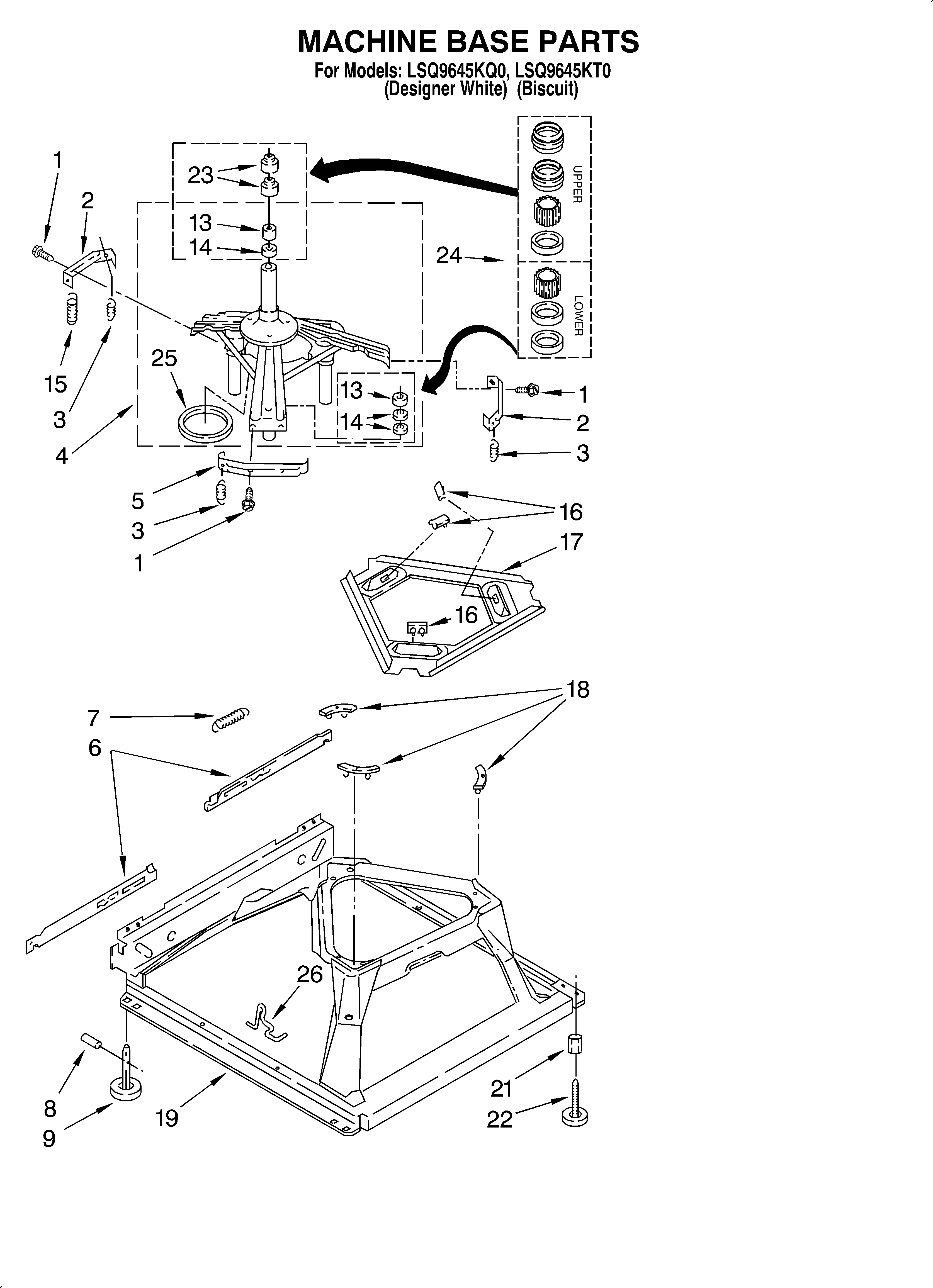 Machine base