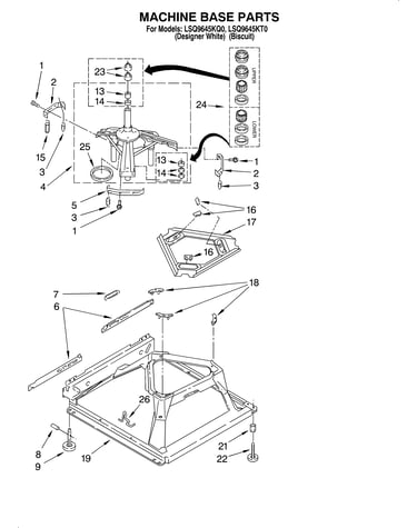 Machine base
