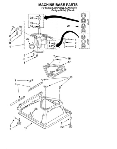 Machine base