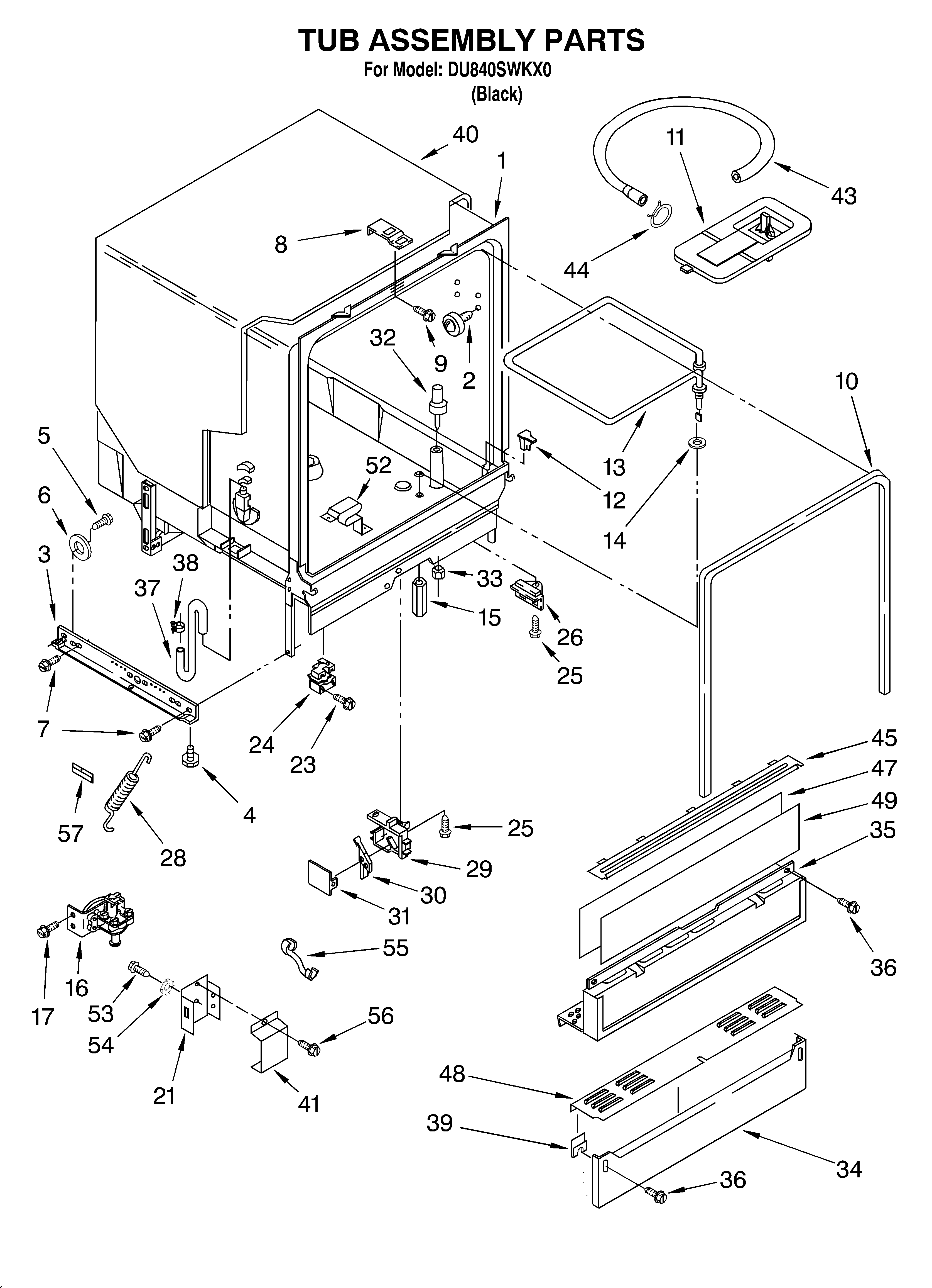Tub assembly