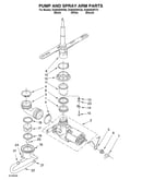 Pump and sprayarm