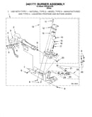 3401771 burner assembly
