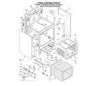 Whirlpool GY396LXGQ5 oven chassis diagram