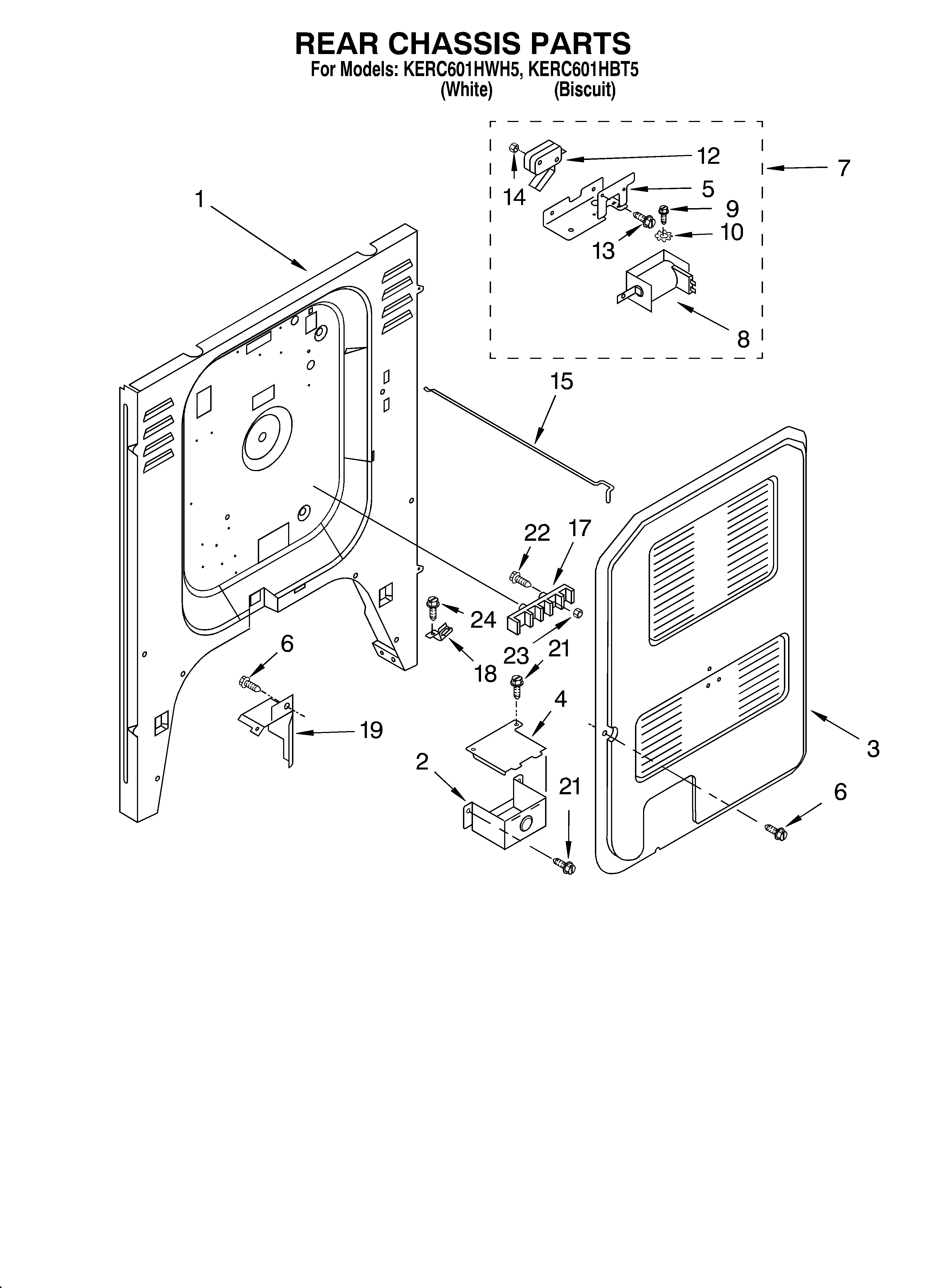 Rear chassis