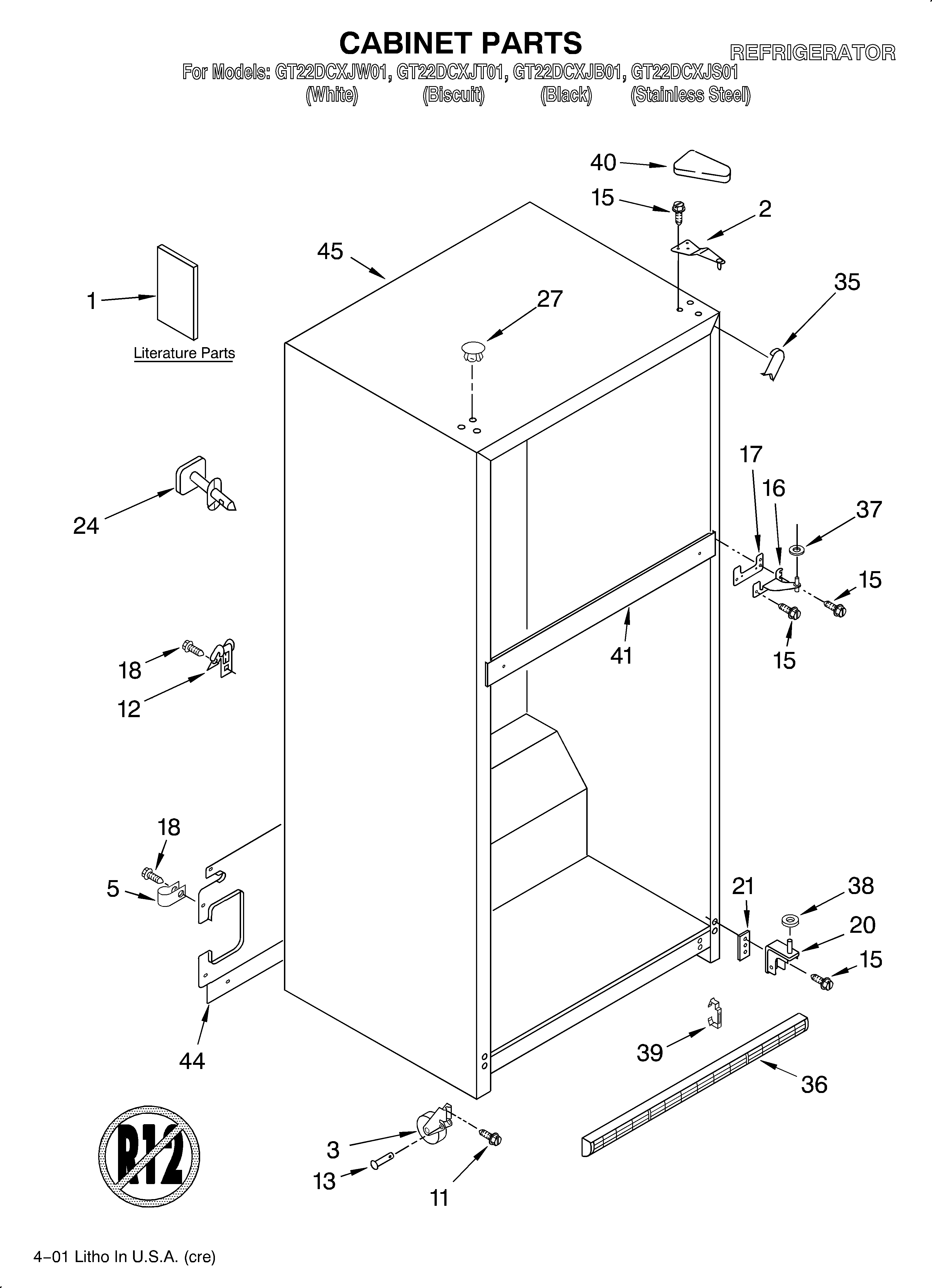 CABINET/LITERATURE