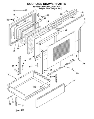 Door and drawer