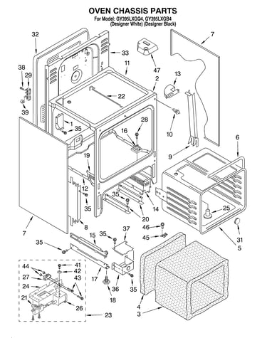 Oven chassis