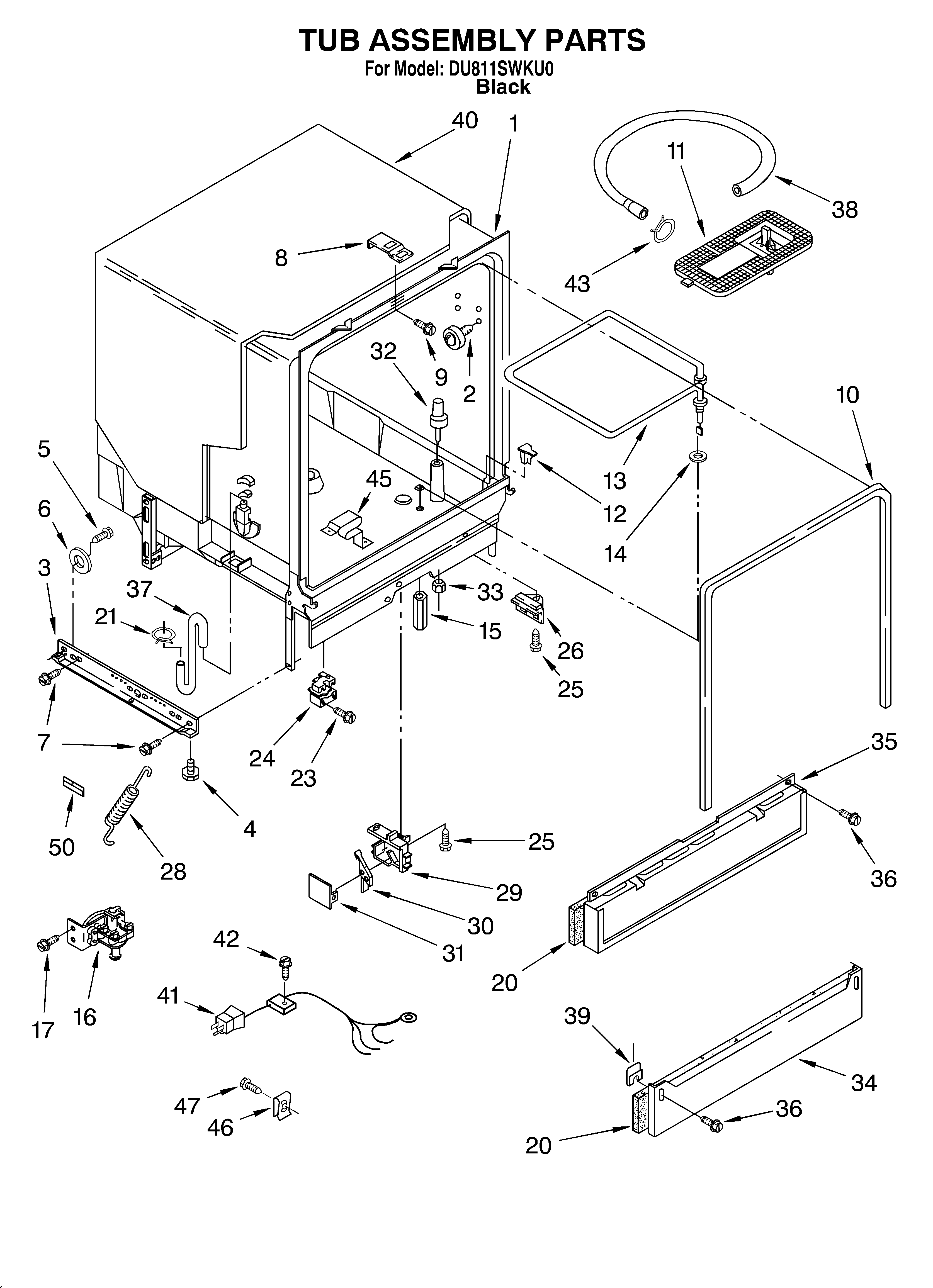 Tub assembly