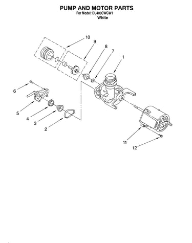 Pump and motor
