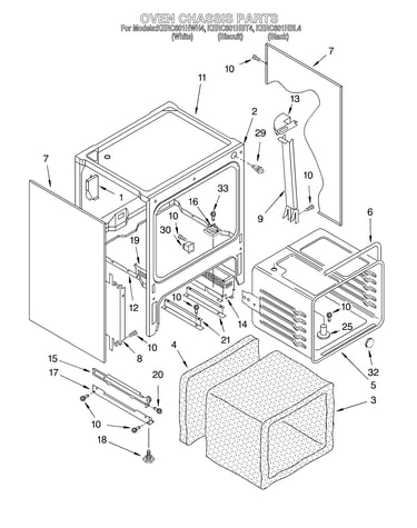 Oven chassis
