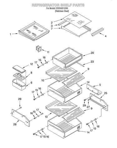 Refrigerator shelf