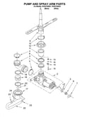 Pump and sprayarm
