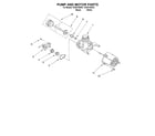 Roper RUD5750KQ1 pump and motor diagram