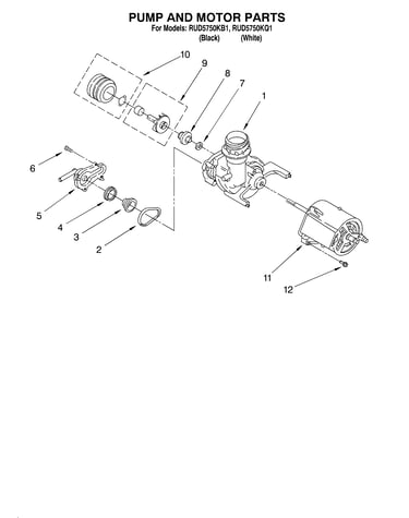 Pump and motor