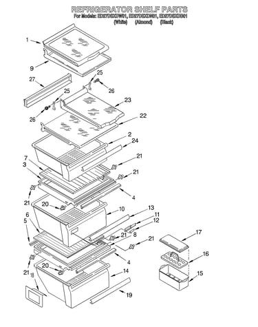 Refrigerator shelf