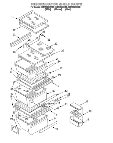 Refrigerator shelf