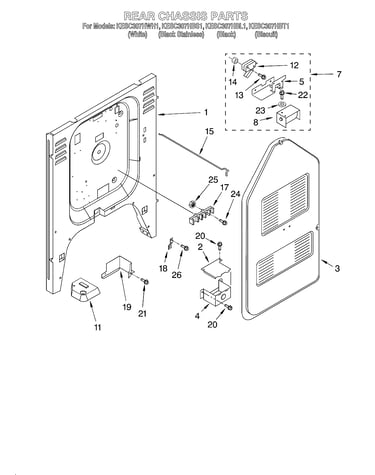 Rear chassis