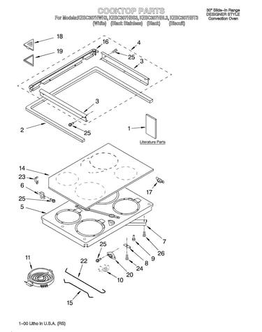 Cooktop/literature