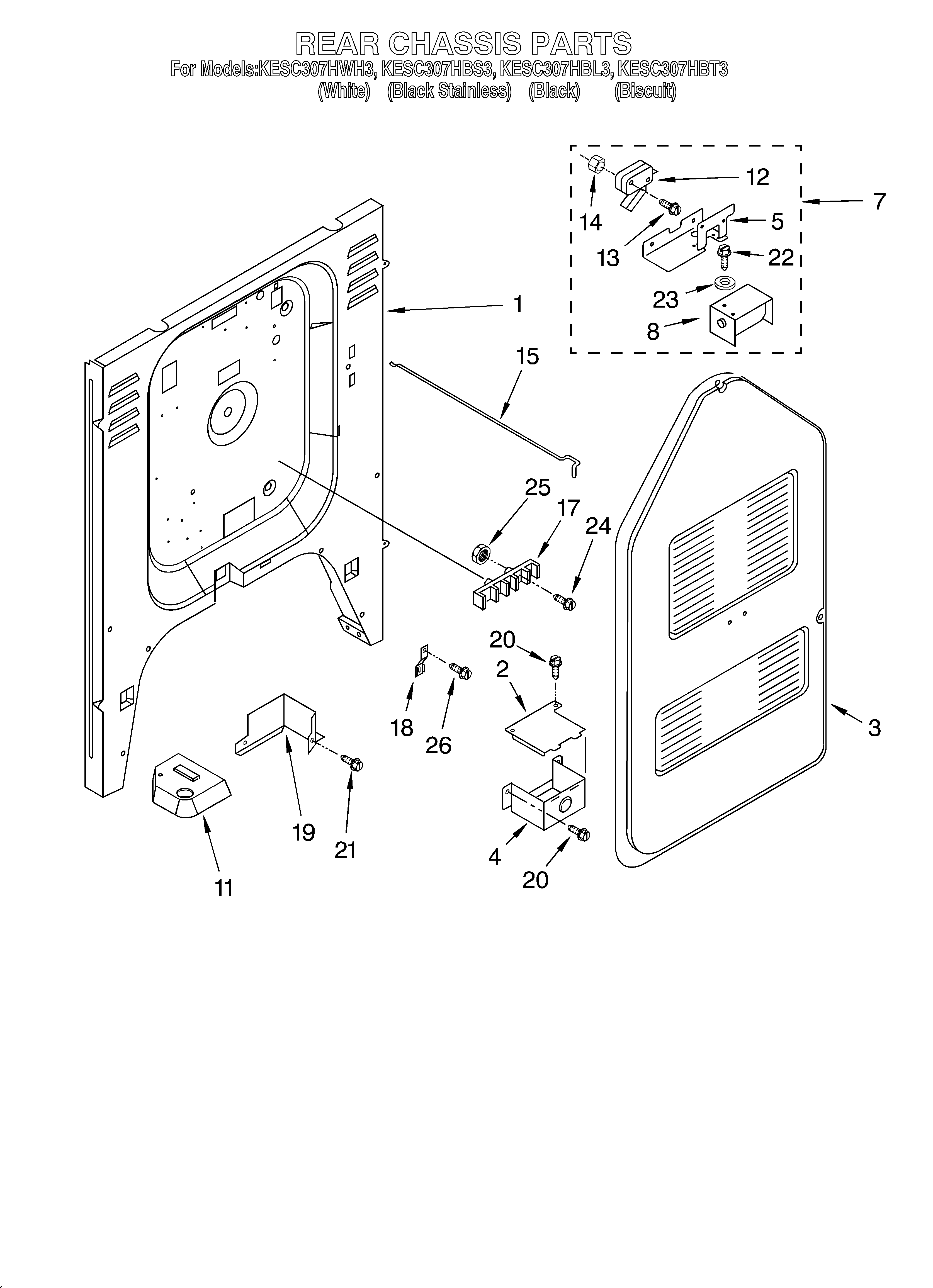 Rear chassis