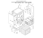 KitchenAid KESC307HWW4 oven chassis diagram