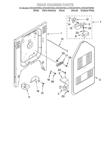 Rear chassis