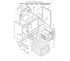 KitchenAid KERC507HBS0 oven chassis diagram