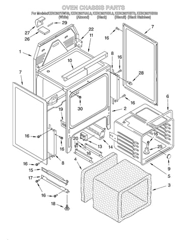 Oven chassis
