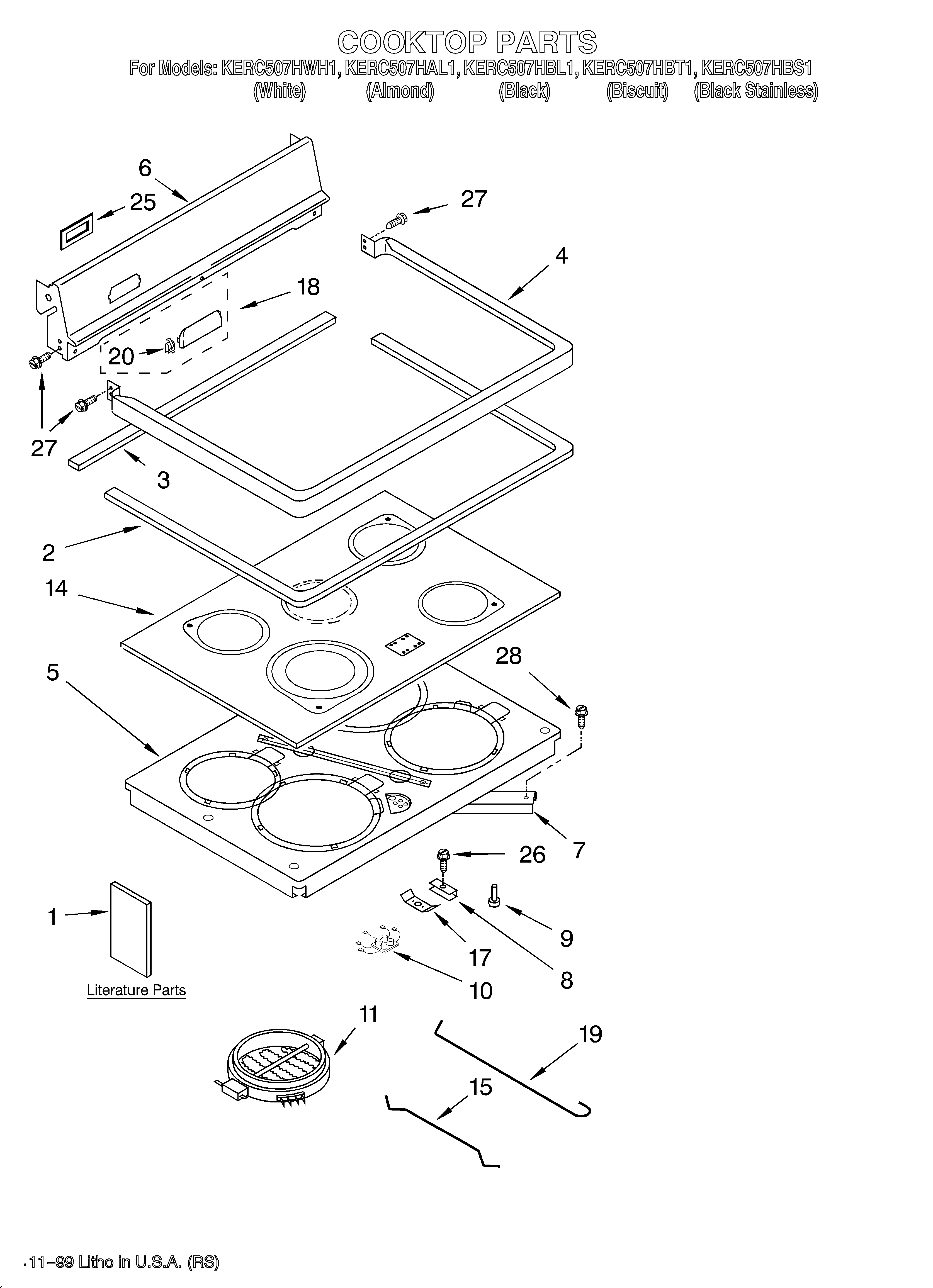 COOKTOP/LITERATURE