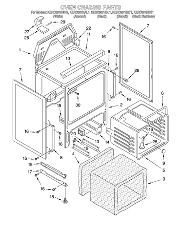 Oven chassis