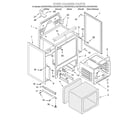 KitchenAid KERC507HBL2 oven chassis diagram