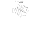 KitchenAid KEMS308GSS2 control panel diagram