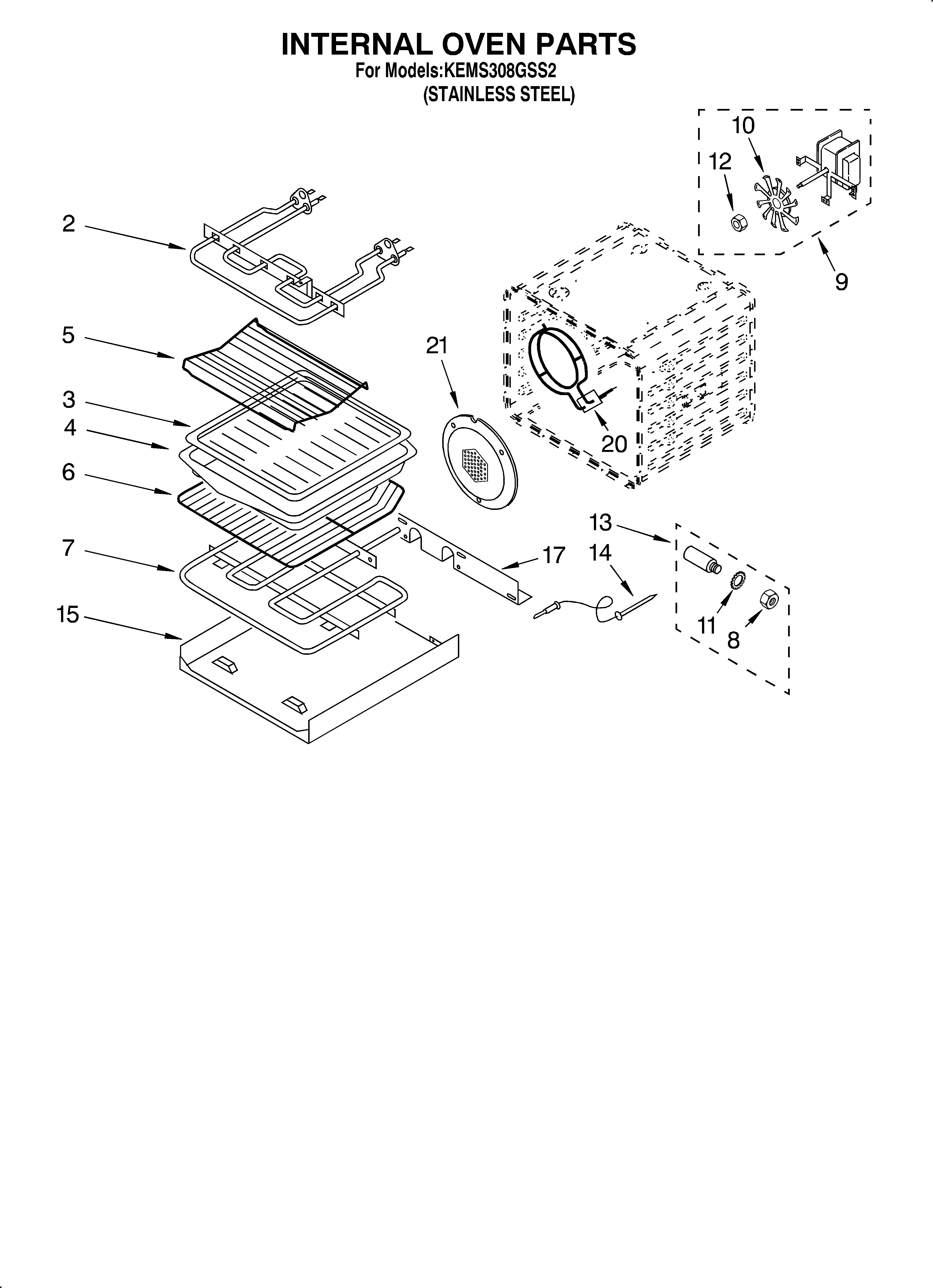 Internal oven