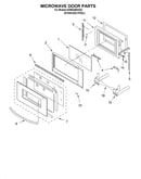 Microwave door
